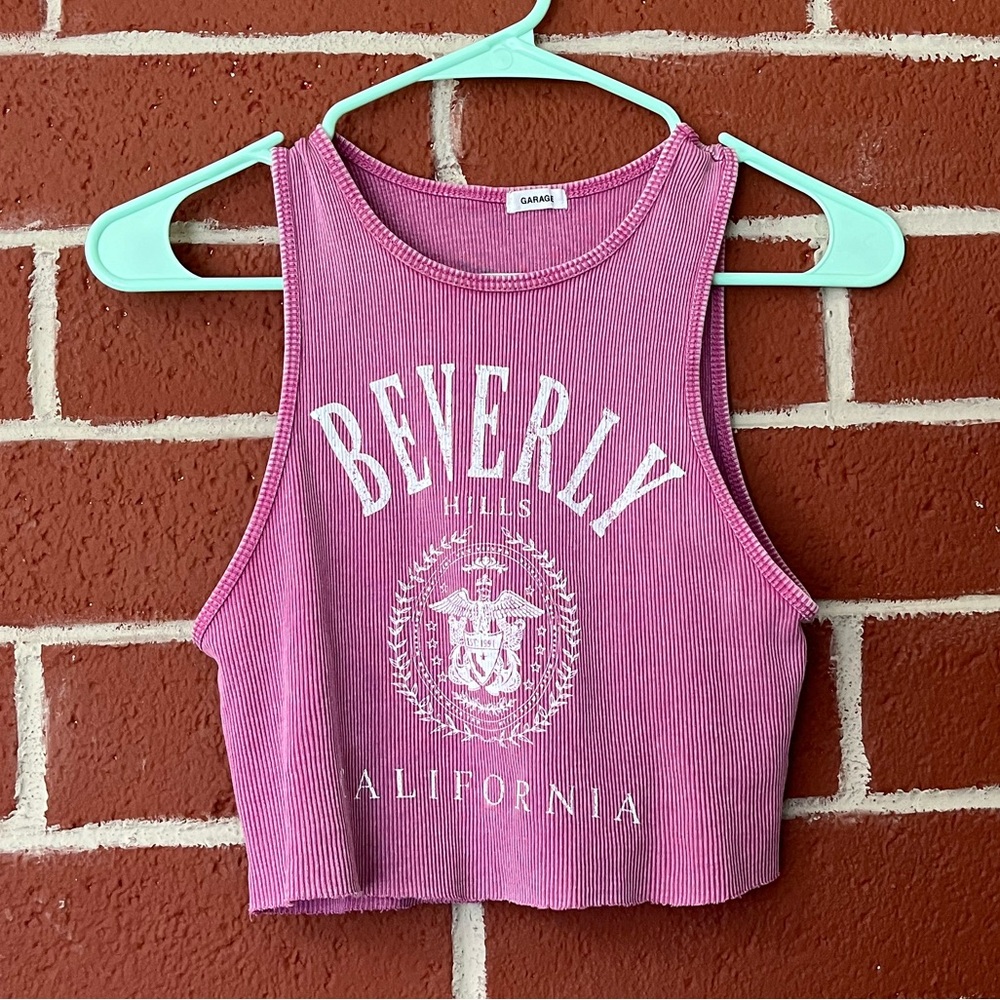 Beverly Hills graphic tank